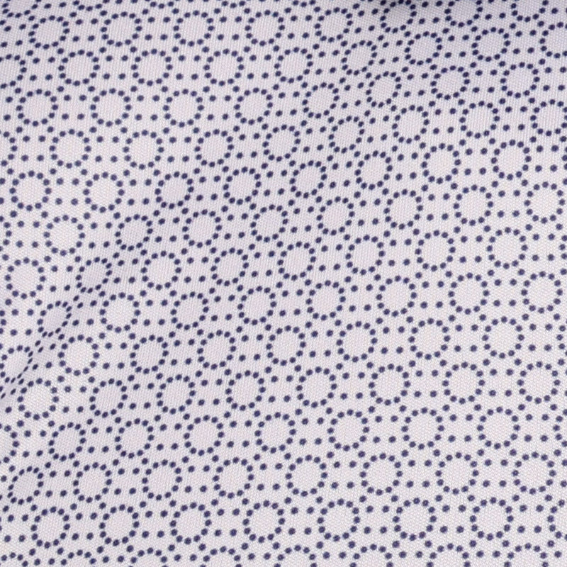 Semi-Spread Collar Polo Scottsdale Navy Spheres - Image 8