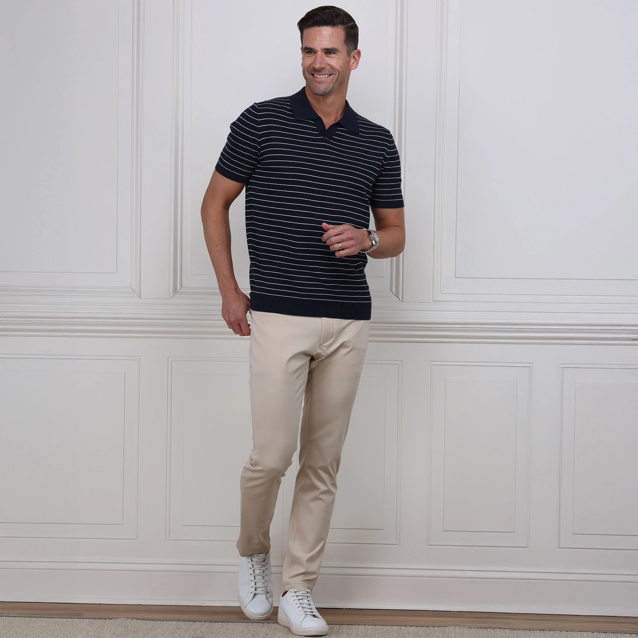 Velocity Pull-On Performance Pants Stone - Image 3